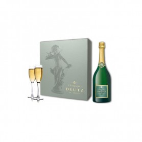 Coffret Champagne Deutz Brut classic + 2 flûtes